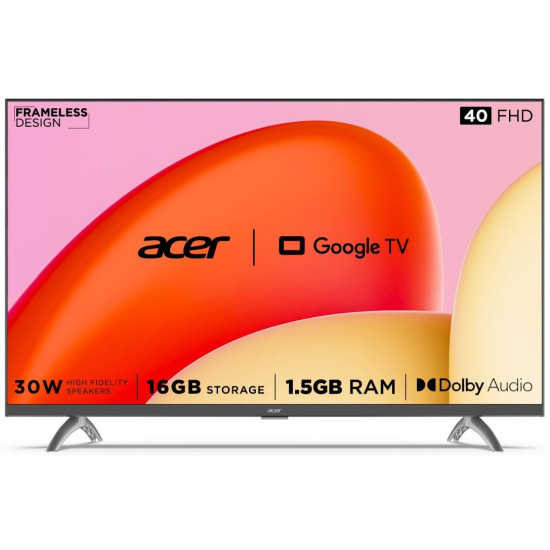 Acer 178 cm (70 inches) XL Series 4K Ultra HD Smart LED Google TV AR70GR2851UD (2023 Model) (Black)