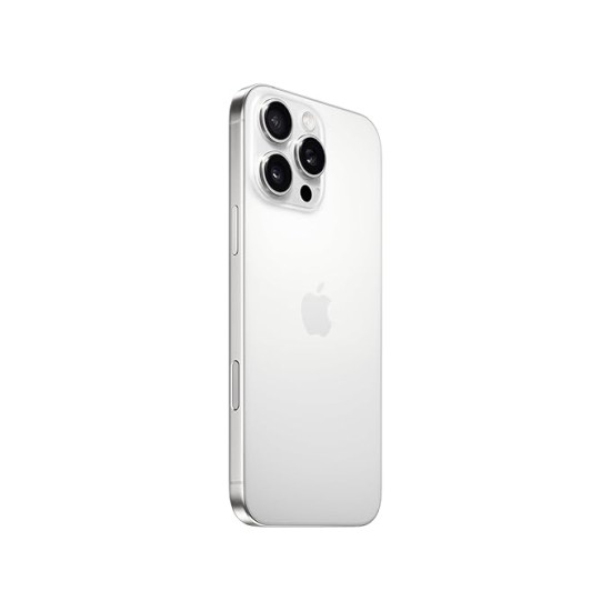 iPhone 16 Pro Max 1TB: 5G Mobile Phone with Camera Control, 4K 120 fps Dolby Vision and a Huge Leap in Battery Life. Works with AirPods; White Titanium