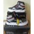 Campus Air Pro High-Top Sneakers (Grey/Black/Red)