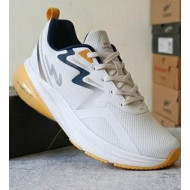 Campus Shoes Air Turbo Men’s Running Shoes – White/Orange Cushion Sneakers Campus Shoes Air Turbo Men’s Running Shoes – White/Orange Cushion Sneakers
