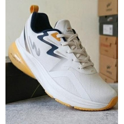 Campus Shoes Air Turbo Men’s Running Shoes – White/Orange Cushion Sneakers Campus Shoes Air Turbo Men’s Running Shoes – White/Orange Cushion Sneakers