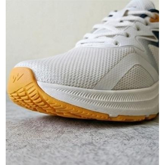 Campus Shoes Air Turbo Men’s Running Shoes – White/Orange Cushion Sneakers Campus Shoes Air Turbo Men’s Running Shoes – White/Orange Cushion Sneakers