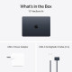 Apple 2025 MacBook Air (13-inch, Apple M4 chip with 10-core CPU and 10-core GPU, 16GB Unified Memory, 512GB) - Midnight Apple 2025 MacBook Air (13-inch, Apple M4 chip with 10-core CPU and 10-core GPU, 16GB Unified Memory, 512GB) - Midnight