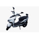 eROYCE Powered by Spike 60.8V30Ah Electric Scooter - 50-60 Km Range in On Charge - to Speed 25 Kmph (White)