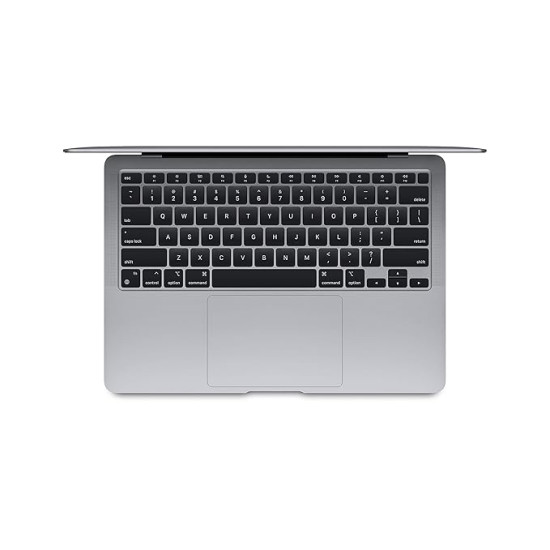 Apple MacBook Air Laptop: Apple M1 chip, 13.3-inch/33.74 cm Retina Display, 8GB RAM, 256GB SSD Storage, Backlit Keyboard, FaceTime HD Camera, Touch ID. Works with iPhone/iPad; Space Grey