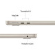 Apple 2025 MacBook Air (13-inch, Apple M4 chip with 10-core CPU and 8-core GPU, 16GB Unified Memory, 256GB) - Starlight Apple 2025 MacBook Air (13-inch, Apple M4 chip with 10-core CPU and 8-core GPU, 16GB Unified Memory, 256GB) - Starlight