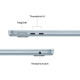 Apple 2025 MacBook Air (13-inch, Apple M4 chip with 10-core CPU and 8-core GPU, 16GB Unified Memory, 256GB) - SkyBlue Apple 2025 MacBook Air (13-inch, Apple M4 chip with 10-core CPU and 8-core GPU, 16GB Unified Memory, 256GB) - SkyBlue
