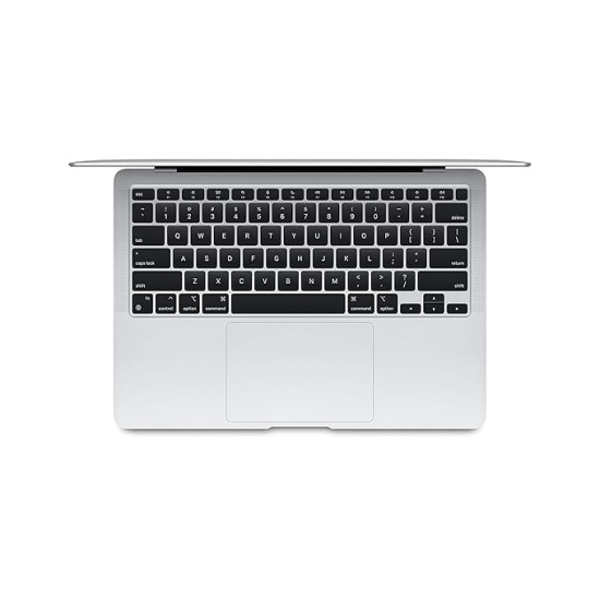 Apple MacBook Air Laptop: Apple M1 chip, 13.3-inch/33.74 cm Retina Display, 8GB RAM, 256GB SSD Storage, Backlit Keyboard, FaceTime HD Camera, Touch ID. Works with iPhone/iPad; Silver Apple MacBook Air Laptop: Apple M1 chip, 13.3-inch/33.74 cm Retina Display, 8GB RAM, 256GB SSD Storage, Backlit Keyboard, FaceTime HD Camera, Touch ID. Works with iPhone/iPad; Silver