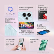 (Pre Owned) Redmi 13 5G Prime Edition, Black Diamond, 8GB+128GB | India Debut SD 4 Gen 2 AE | 108MP Pro Grade Camera | 6.79in Largest Display in Segment