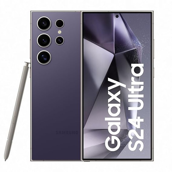 Samsung Galaxy S24 Ultra 5G AI Smartphone (Titanium Violet, 12GB, 256GB Storage) Samsung Galaxy S24 Ultra 5G AI Smartphone (Titanium Violet, 12GB, 256GB Storage)