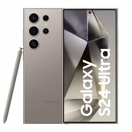 Samsung Galaxy S24 Ultra 5G AI Smartphone (Titanium Gray, 12GB, 256GB Storage) Samsung Galaxy S24 Ultra 5G AI Smartphone (Titanium Gray, 12GB, 256GB Storage)