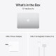 Apple 2025 MacBook Air (13-inch, Apple M4 chip with 10-core CPU and 8-core GPU, 16GB Unified Memory, 256GB) - Silver