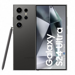 Samsung Galaxy S24 Ultra 5G AI Smartphone with Galaxy AI (Titanium Black, 12GB, 512GB Storage), Snapdragon 8 Gen 3, 200 MP Camera with ProVisual Engine and 5000mAh Battery