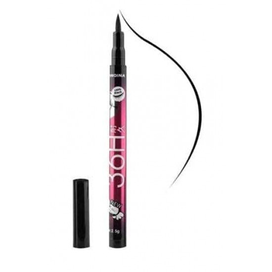 Mapperz 36H Precision Liquid Waterproof Lash Eyeliner Pencil | Eye Liner (Black) (pack of 1)