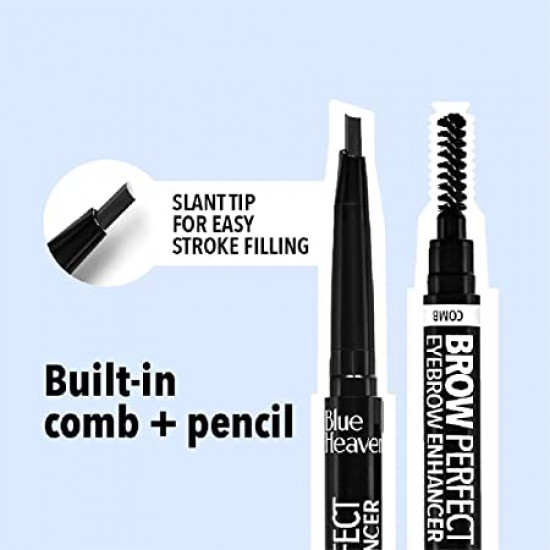 Blue Heaven Artisto Eyebrow Enhancer Pencil & Styler, Honey Brown,0.30g